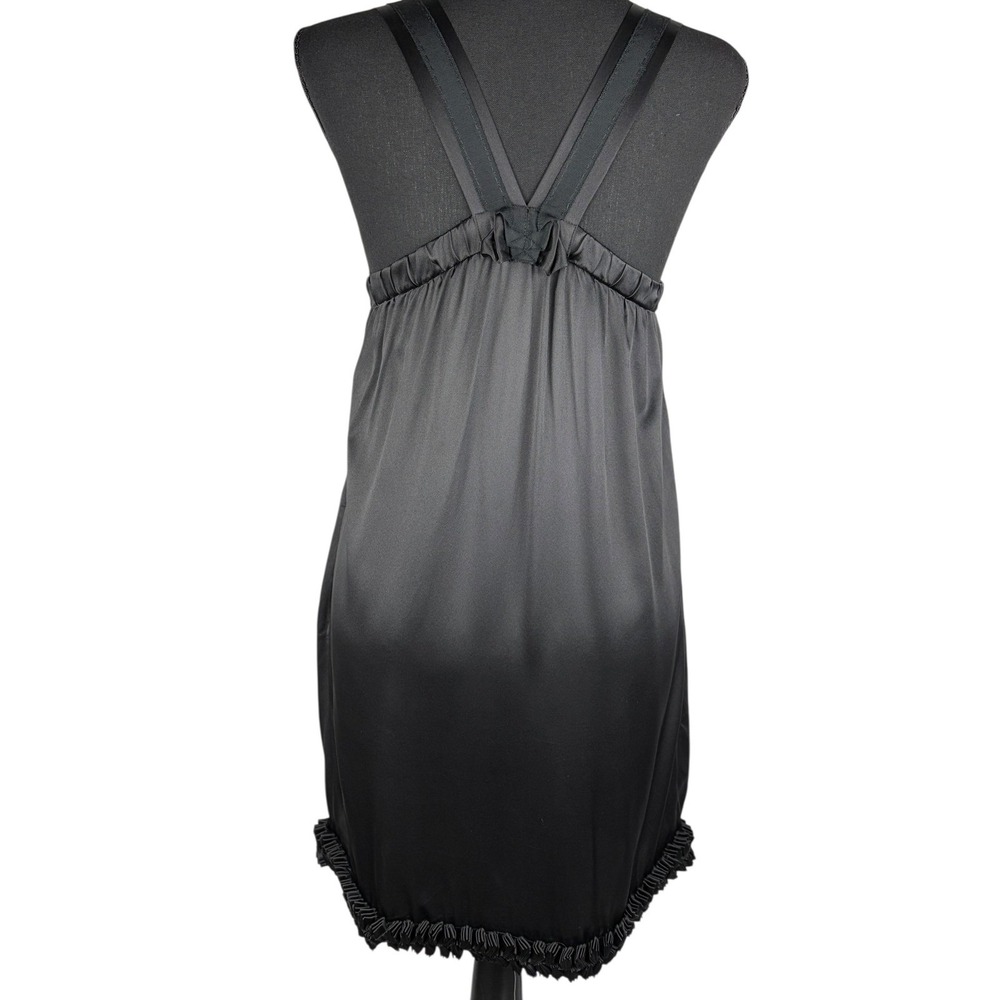 See by Chloé Black‎ Silk Shift Dress with Pockets Size US 2 - Picture 7 of 11